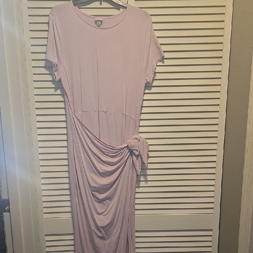 a new day Asymmetrical Lavender Dress